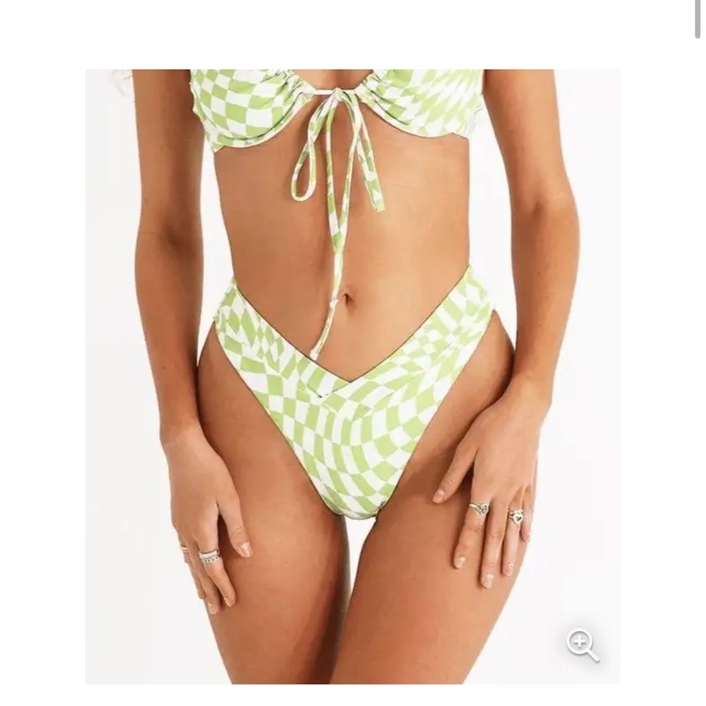 Aurelle Hopie Swim Bottoms in high cut